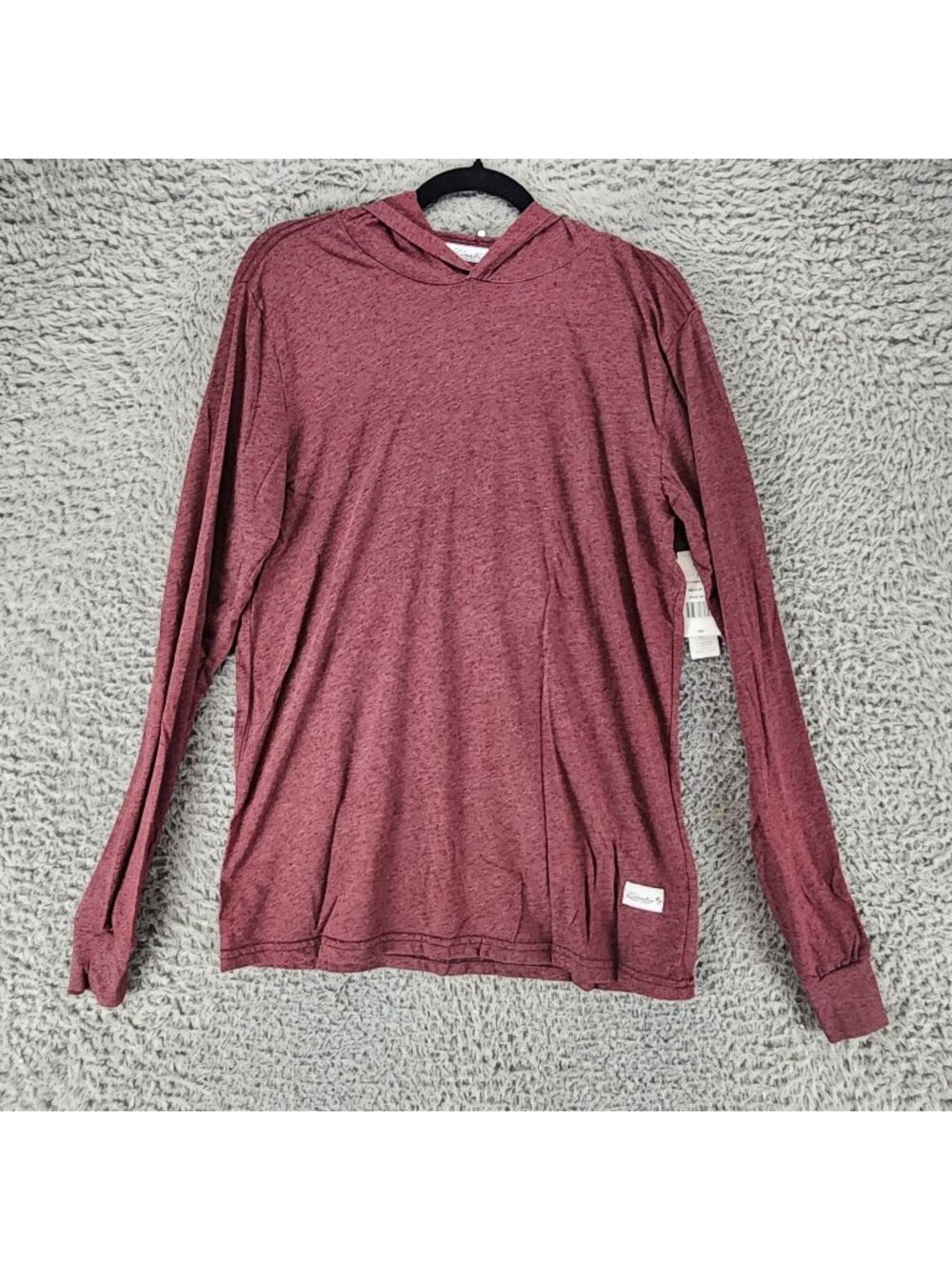 Kinetix Shirt Mens Medium Red Cotton Long Sleeve Tee *NWT*